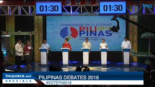 FULL VIDEO Pilipinas Debates 2016 in Cagayan De Oro [upl. by Annayd152]