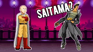 Saitama in JoJo HFTF [upl. by Kaufman]