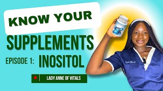 Know Your Supplements Episode 1 – Inositol amp PCOS Support inositol [upl. by Yesnik]