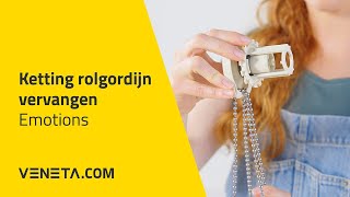 Ketting rolgordijn vervangen Emotions  Veneta Helpt [upl. by Olegnaleahcim35]