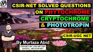 PHOTOSENSORY BIOLOGY SOLVED QUESTIONS  PHYTOCHROME CRYPTOCHROME PHOTOTROPIN PHOTOMORPHOGENESIS [upl. by Narmi747]