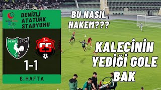 Denizlispor 11 Anagold 24 Erzincanspor [upl. by Eekorehc]