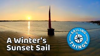 A Winters Sunset Sail — Sailing Thingy [upl. by Amaleta]