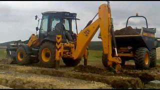 jcb 3cx easy control [upl. by Armat]