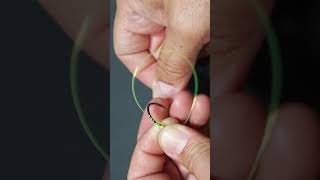 Simple Trick to Quick Tie Fishing Knots [upl. by Yentnuoc]