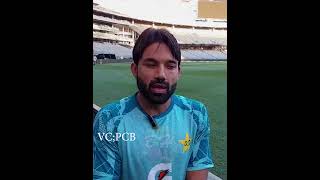 WhiteBall Captain Mohammad Rizwan After Pak vs Aus 3rd ODi [upl. by Folberth]