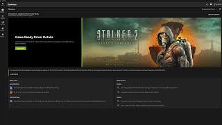 STALKER 2 Обновление драйверов NVIDIA [upl. by Eihctir711]