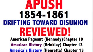 American Pageant Chapter 19 Review APUSH [upl. by Sillek]