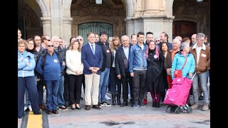 Concentración por Valencia en la Plaza Mayor de Salamanca [upl. by Zina403]