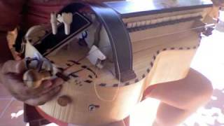 primi esercizi per ghironda diteggiatura e trompette Hurdy gurdy fingering and trompette tutorial [upl. by Vogeley]