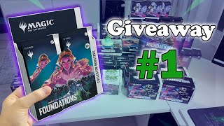 First Foundations Collector Booster Box Giveaway [upl. by Etolas]