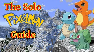 Your First Few Days in Pixelmon  the Solo Pixelmon Guide Episode 1 [upl. by Beverie]