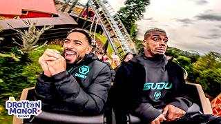 POV Cunha Lemina and Strand Larsen ride Gold Rush at Drayton Manor [upl. by Aikit]