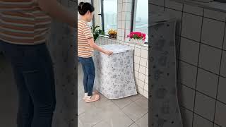 Dust Proof Washing Machine Cover 🔥 shortsvideo shorts gadgets [upl. by Oibesue]