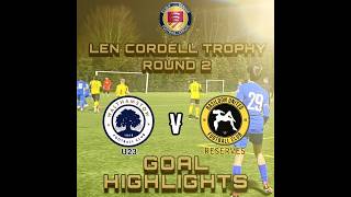 Walthamstow U23 v Basildon UTD Reserves Len Cordell Trophy Round 2 GOAL HIGHLIGHTS 231124 [upl. by Terrijo]