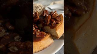 ✨ Pecan Pie Cheesecake ✨ recipe cheesecake dessert [upl. by Mickey]