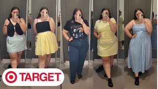 Target Try On Haul  Plus Size Summer amp Fall Outfits [upl. by Gromme]