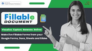 Fillable Document  How to make any Google Doc as Fillable Form [upl. by Akeirahs]