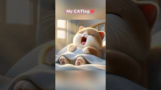 Lazy chubby cats daily routine🐱 cat cute catlover ai catvideos aicat kitten cutecat [upl. by Aman]