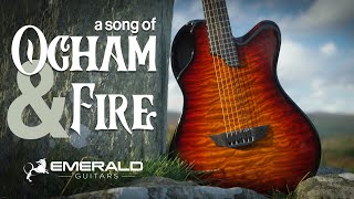 Ogham amp Fire  10th Anniversary Limited Edition X20 Fire Burst  Emerald Guitars [upl. by Yrrap]