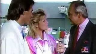 Chris Evert after her last Wimbledon 1989 [upl. by Menzies]