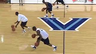 Ball Handling Drills with Brett Gunning and Jay Wright [upl. by Eillom]