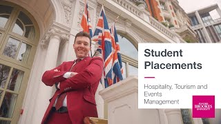 Hospitality Tourism and Events Management Placements  Oxford Brookes University [upl. by Acinorej]