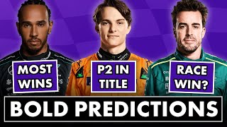 Our BOLD Predictions for the REST of the 2024 F1 Season [upl. by Changaris]