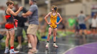 106 – Owen Sater G of Illinois Cornstars vs Nic Freeze R of Midwest RTC IN [upl. by Anowahs]