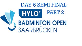 🔴DAY 5 SEMI FINAL PART 5 I Hylo Open 2023 Siaran Langsung LIVESCORE [upl. by Reid]