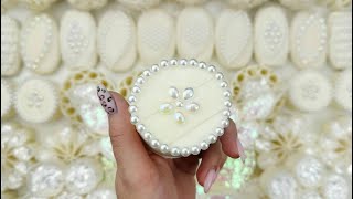 ASMRCompilation set★ASMR SOAP★Crushing soap★Cutting soap cubes★FOAMampGLITTERampSTARCH★ [upl. by Ecitnerp]