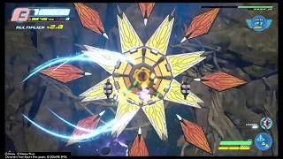 KINGDOM HEARTS Ⅲ  Defeat the Flower Guardian PROUD  Gummi Ship Boss [upl. by Ahsahtan]