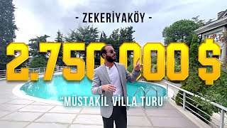 Zekeriyaköyün En Tepesinde Bir Villa Turu  Vlog 8 [upl. by Alphonsa38]