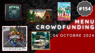 Menu Crowdfunding  06102024  Unmatched Adventures Valheim Camping Season Twisted Cryptidsetc [upl. by Atiuqel]