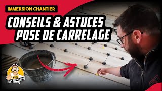 Comment poser du carrelage  Conseils et astuces en immersion [upl. by Retlaw291]