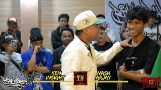 Binalaybay  KenInsight vs NashArjay Dos Por Dos  UNANG YUGTO II [upl. by Caty]