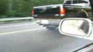 F250 60l Diesel MBRP 5quot DriveBy Sounding Real NiceyNice [upl. by Gilbertson]