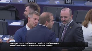 Az Európai Bizottság és az Európai Néppárt vezetője meg akarja buktatni a magyar kormányt [upl. by Selim421]