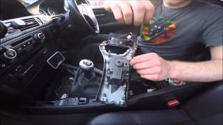 How to remove iDrive Controller from BMW E90 E91 E92 [upl. by Cleopatre]