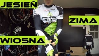 Jak się ubrać na rower 5 zestawów zima jesień  wiosna Tutorial [upl. by Atalaya]