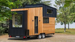 Fall In Love Tiny Houses On Wheels By Baluchon  Living Design Tiny House [upl. by Lamb]