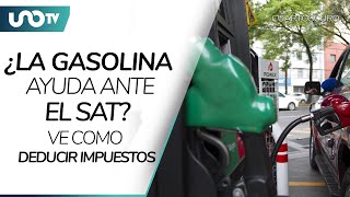 Deducir impuestos de gasolina ante el SAT requisitos para hacerlo [upl. by Bovill]