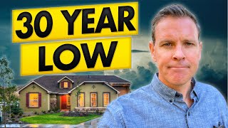 Zillow Home Sales Will Drop to a 30yr LOW in 2024 [upl. by Namhar]