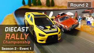 Diecast Rally Championship Event 1 Round 2 DRC Car Racing [upl. by Emaj]