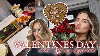 What I Got My Boyfriend For Valentines Day VLOG [upl. by Nakre448]