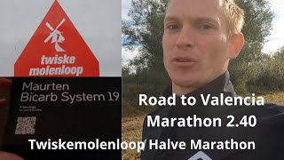 Twiskemolenloop Halve Marathon 11933 dankzij Maurten Bicarb [upl. by Hteazile]