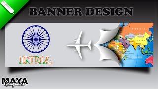 Flex Design  Banner Design in Coreldraw  Coreldraw tutorial  Maya Graphic  Graphic tutorial [upl. by Roxana557]