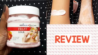 Biocare body scrub review  Affordable scrub  body scrub  fruit scrub  biocare fruit scrub review [upl. by Hadeehuat]