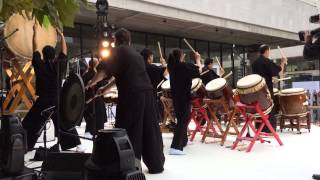 Shinnyo Taiko at Lincoln Center Lantern Floating for Peace [upl. by Kielty]