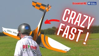 CRAZY FAST  Nitro RC Pylon Racing [upl. by Belldame]